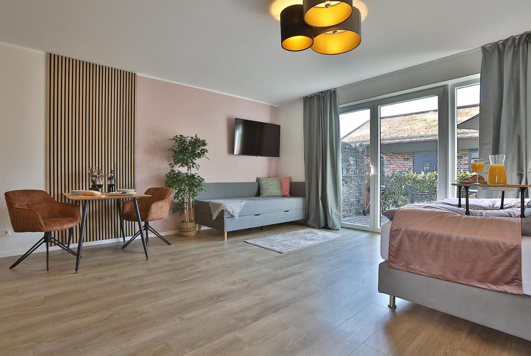 Neu! Design-Apartment Heidetraum Bad Fallingbostel Szoba fotó